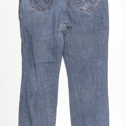 Wrangler Men's Blue Texas Stretch Straight Fit Jeans W38 L32