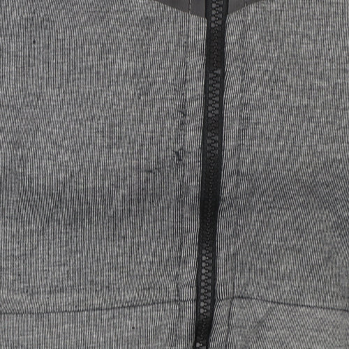 Nike Boys Grey Full Zip Hoodie XL 13-15 Years Hooded Sportswear