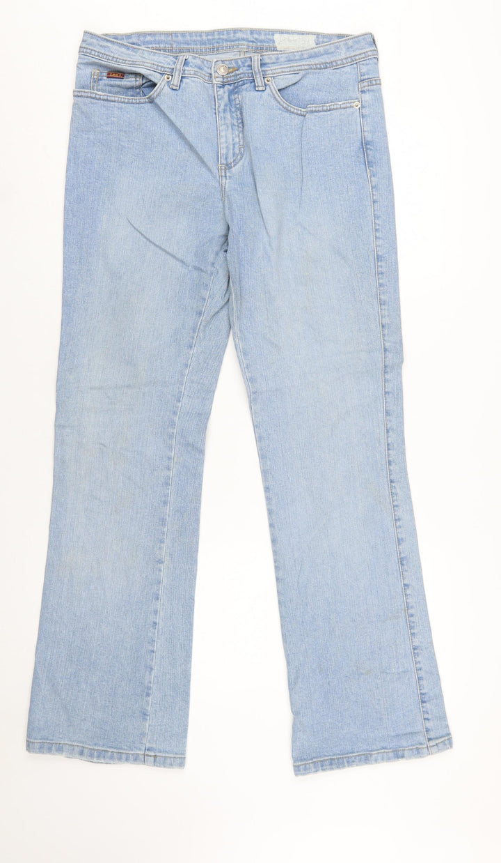 Lee Women’s Blue Straight Leg Jeans Size 10 Regular Denim