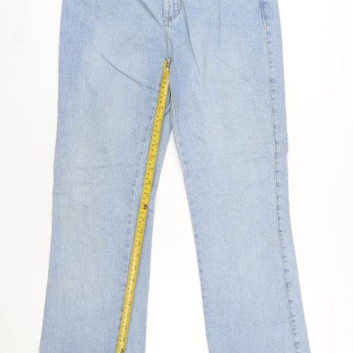 Lee Women’s Blue Straight Leg Jeans Size 10 Regular Denim