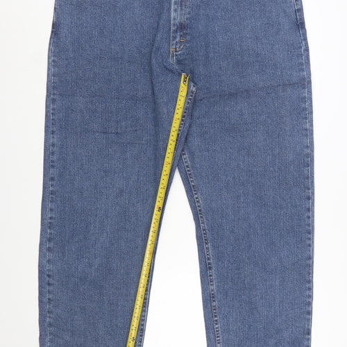 Wrangler Authentics Men Blue Straight Fit Jeans 40x29 Denim