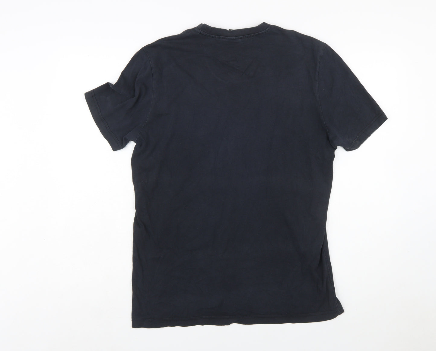 Hugo Boss Men's Black Crew Neck Cotton T-Shirt Size M