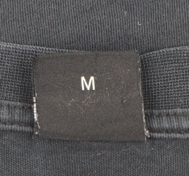 Hugo Boss Men's Black Crew Neck Cotton T-Shirt Size M