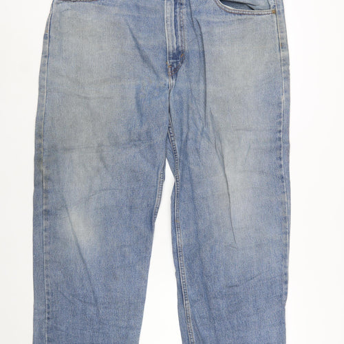 Levi's 550 Men's Blue Relaxed Fit Straight Leg Jeans W40 L32