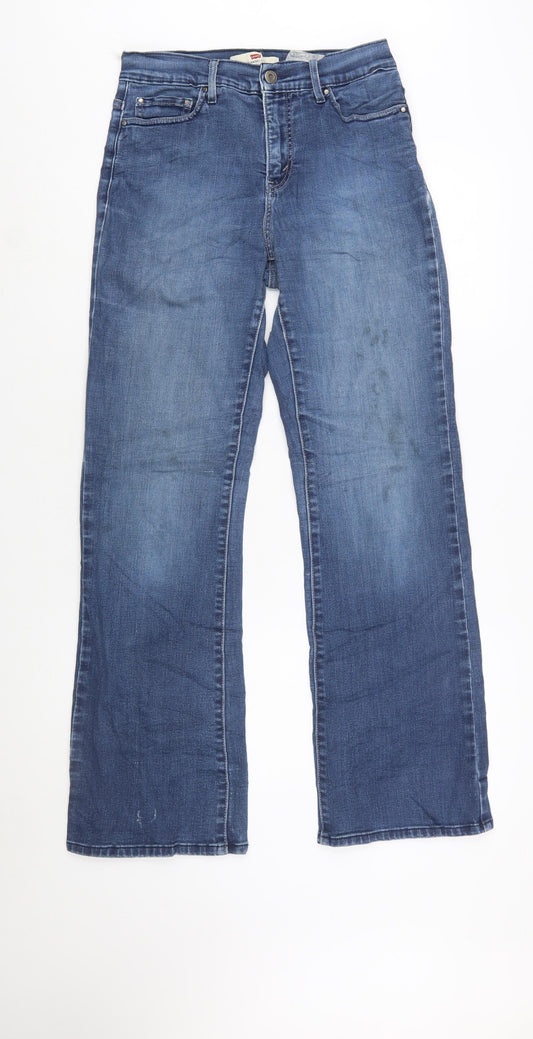Levi's Women’s Blue 512 Bootcut Slim Fit Stretch Jeans Size M