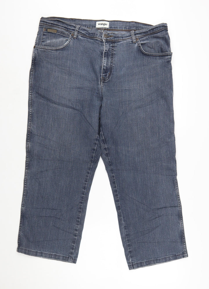 Wrangler Men's Blue Texas Straight Leg Jeans W40 L30 Regular Fit