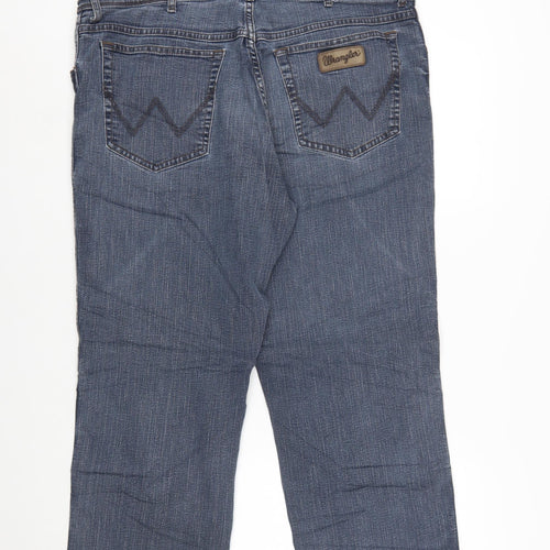 Wrangler Men's Blue Texas Straight Leg Jeans W40 L30 Regular Fit