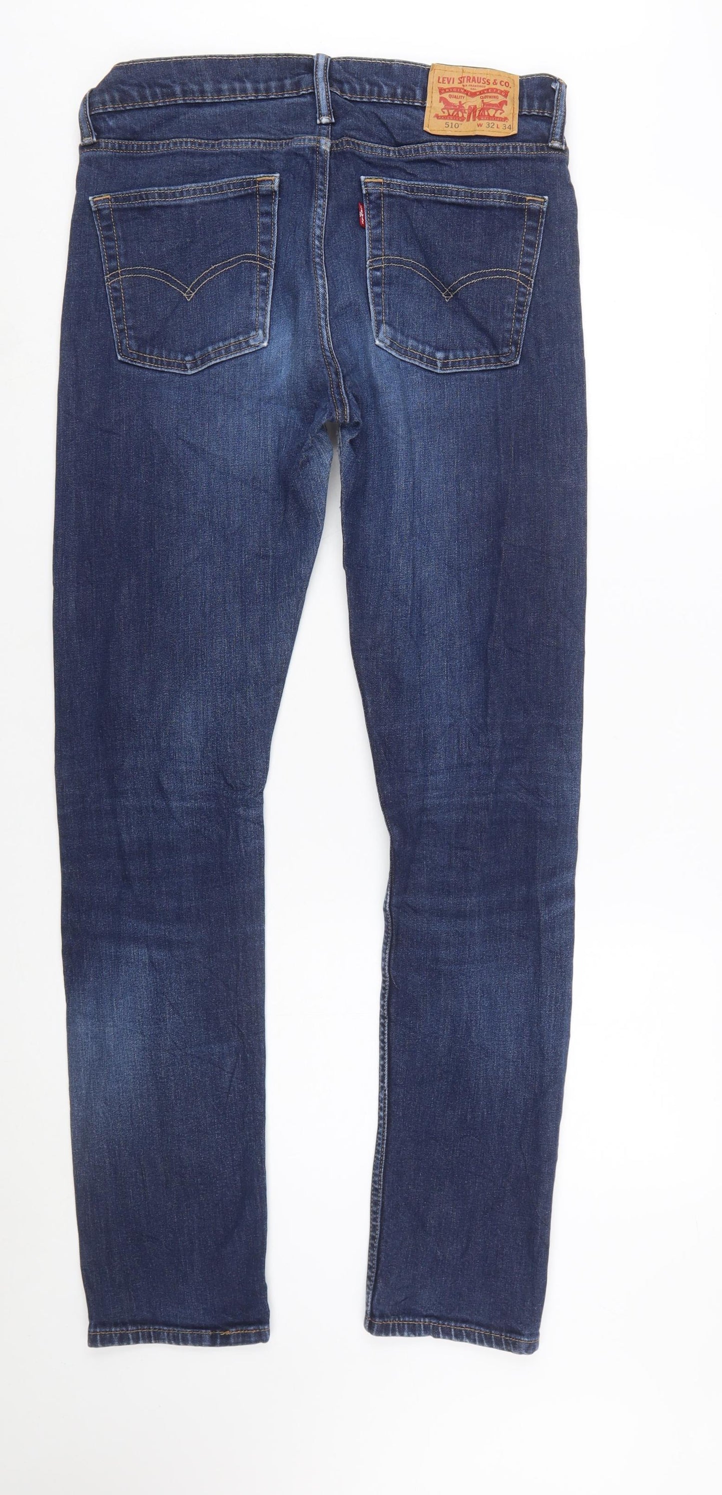 Levi's 510 Men's Blue Slim Fit Denim Jeans W32 L34