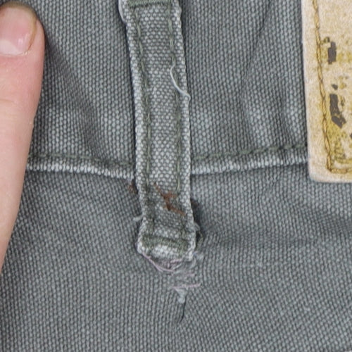 C.E. Schmidt Workwear Men's Grey 44x30 Straight Jeans Cotton Canvas