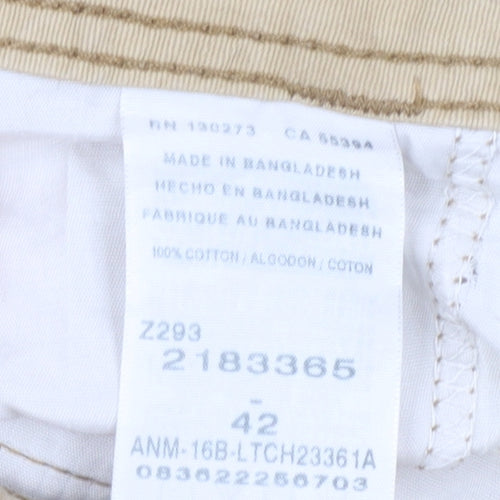 Lee Dungarees Men's Beige Cargo Shorts Size 42 Regular Fit