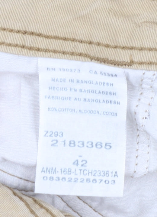 Lee Dungarees Men's Beige Cargo Shorts Size 42 Regular Fit