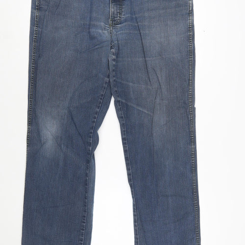 Wrangler Men's Blue Straight Leg Texas Stretch Jeans W38 L34
