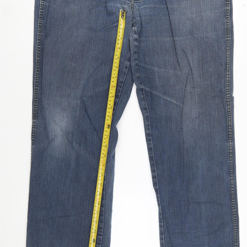 Wrangler Men's Blue Straight Leg Texas Stretch Jeans W38 L34