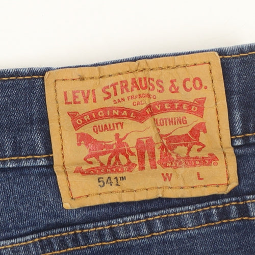 Levi's 541 Men's Blue 50x32 Athletic Fit Stretch Denim Jeans