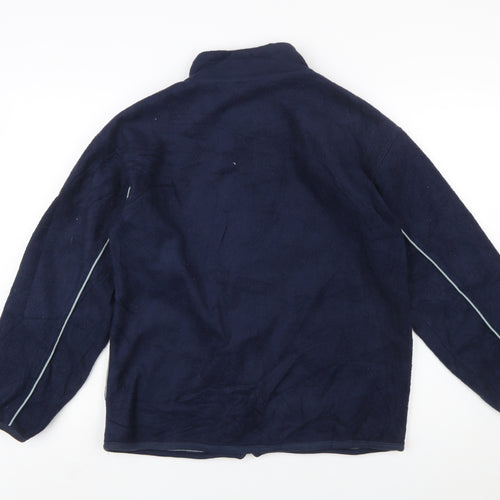 Ellesse Junior Boys Blue Fleece Zip Jacket XL 164-170cm Lightweight Activewear