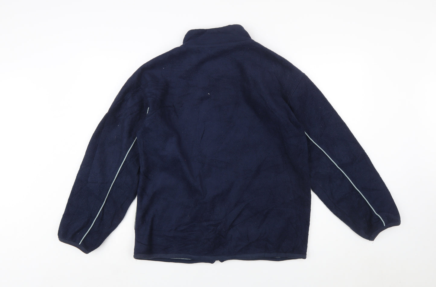 Ellesse Junior Boys Blue Fleece Zip Jacket XL 164-170cm Lightweight Activewear