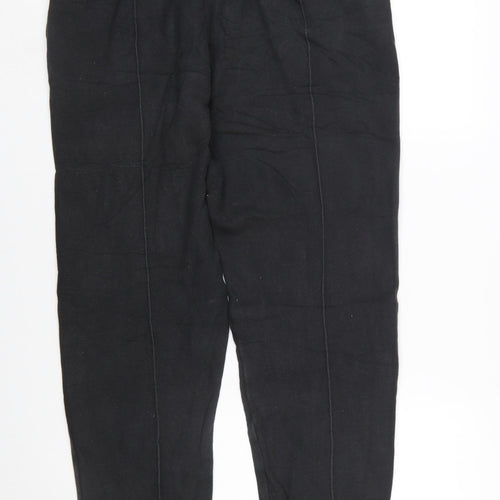 Reebok Men's Black Jogger Trousers L Regular Fit Casual Sportswear