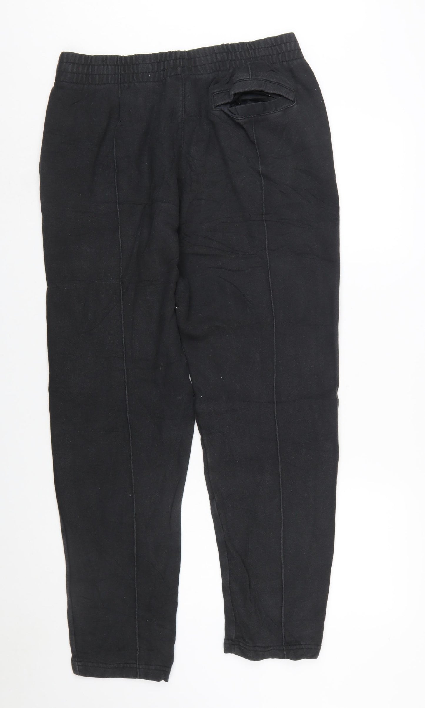 Reebok Men's Black Jogger Trousers L Regular Fit Casual Sportswear