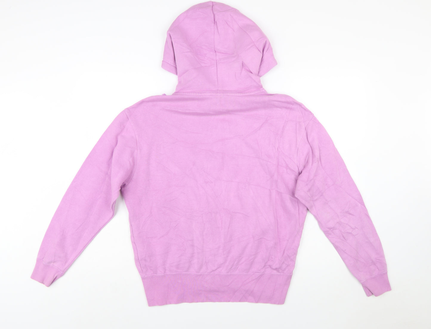 Nike Women's Pink Pullover Hoodie XS Cotton Blend Sweatshirt