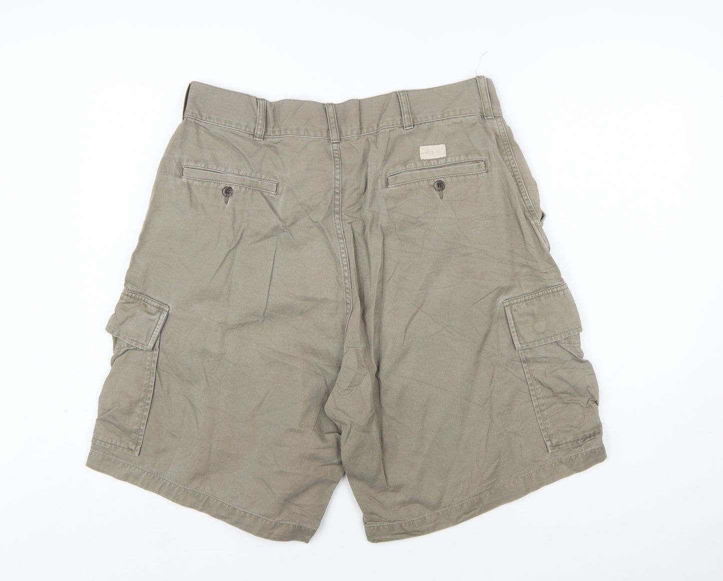 Polo Ralph Lauren Men's Beige Cargo Shorts Size L 36 in Cotton