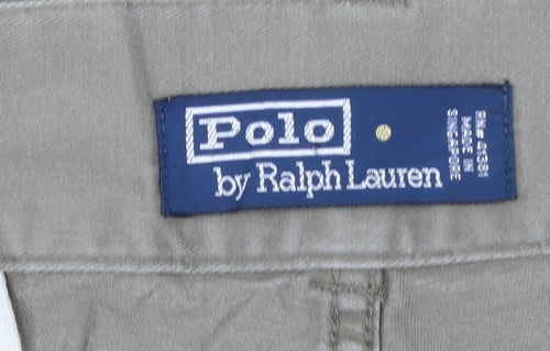 Polo Ralph Lauren Men's Beige Cargo Shorts Size L 36 in Cotton