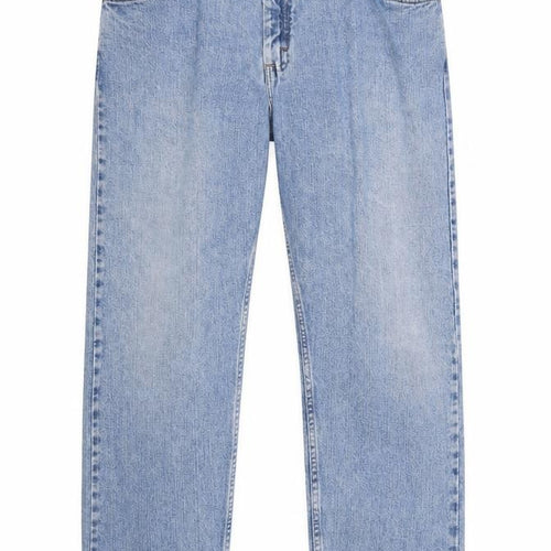 Wrangler Men’s Blue Straight Leg Jeans 38x29 Relaxed Fit Denim