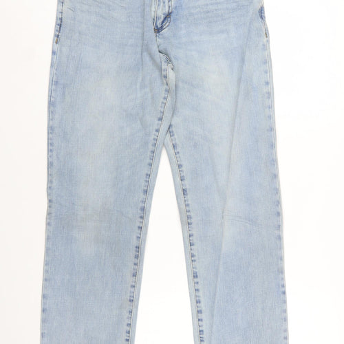 Lee Men’s Blue Regular Fit Tapered Denim Jeans 30W 30L