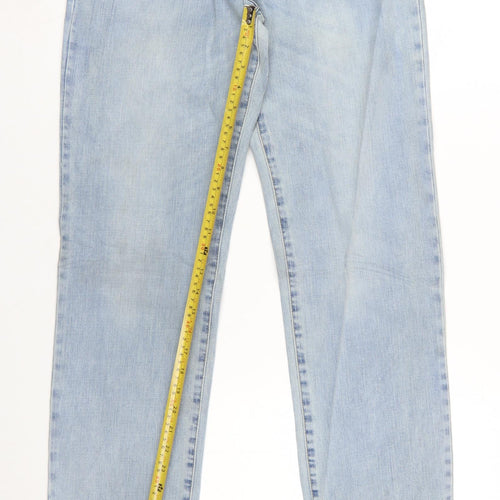 Lee Men’s Blue Regular Fit Tapered Denim Jeans 30W 30L