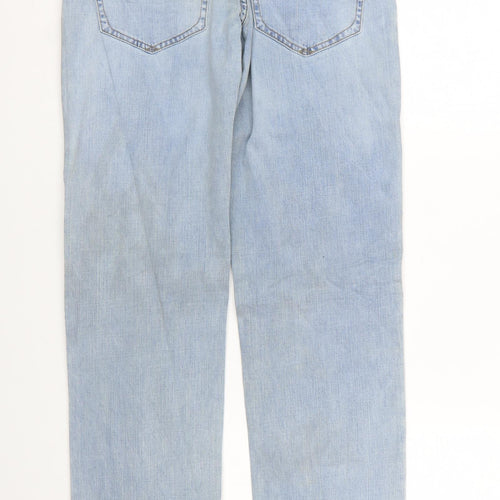 Lee Men’s Blue Regular Fit Tapered Denim Jeans 30W 30L