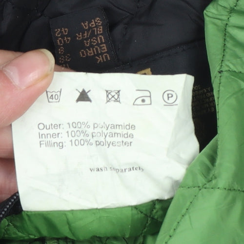 Barbour Women's Black Quilted Mid-Length Jacket UK 12