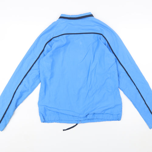 Reebok Womens Blue Size 10 Windbreaker Active Jacket
