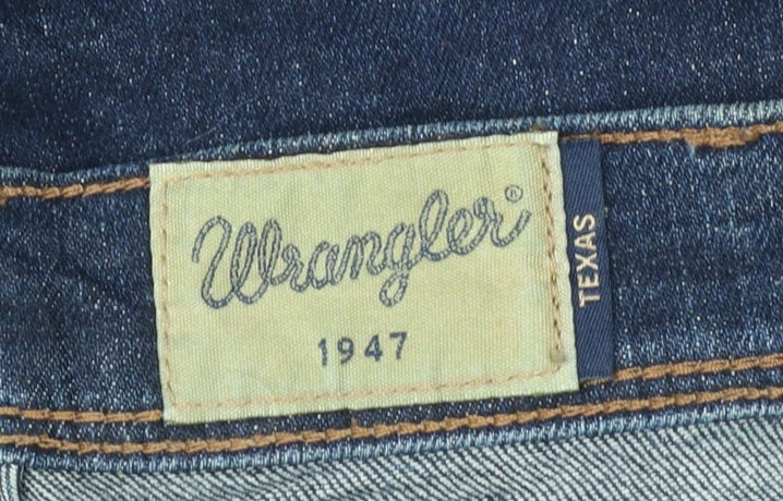 Wrangler Texas Men's Blue Denim Straight Leg Jeans W36 L32