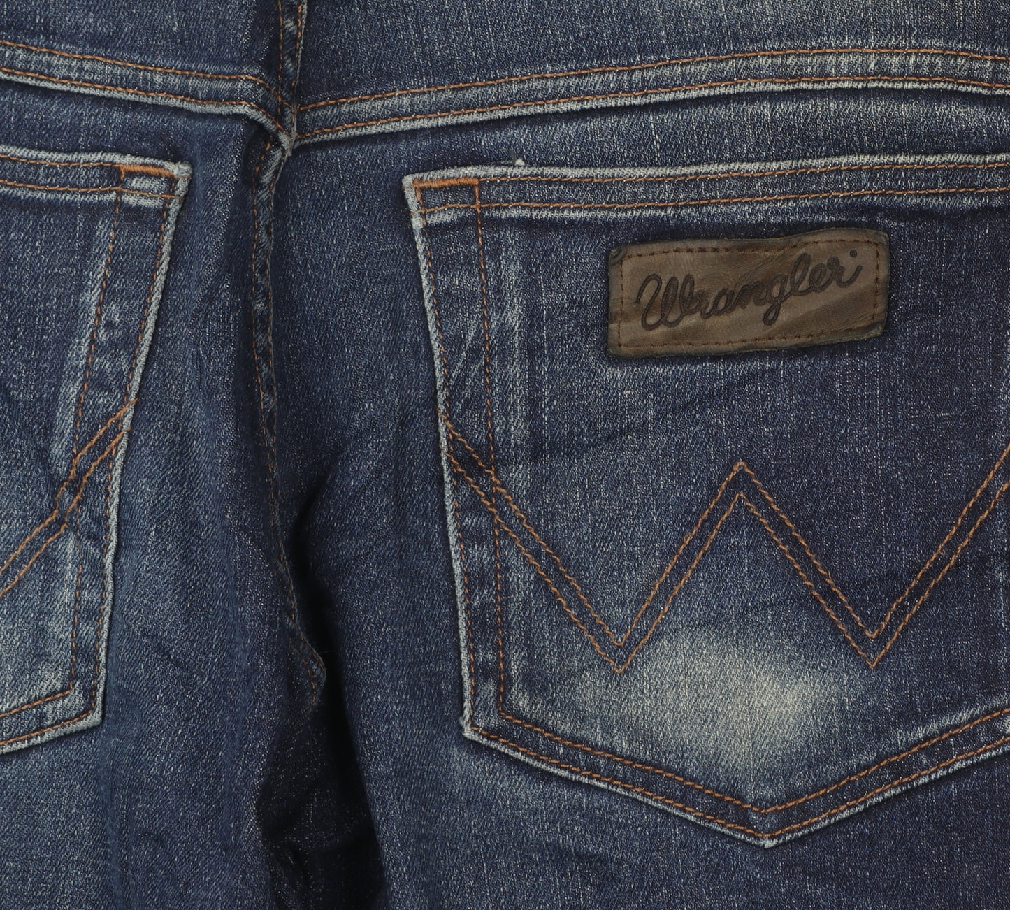 Wrangler Texas Men's Blue Denim Straight Leg Jeans W36 L32