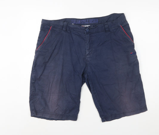 Fila Men's Blue Chino Shorts Size 2XL 44in Waist Casual Summer