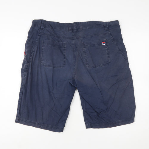 Fila Men's Blue Chino Shorts Size 2XL 44in Waist Casual Summer