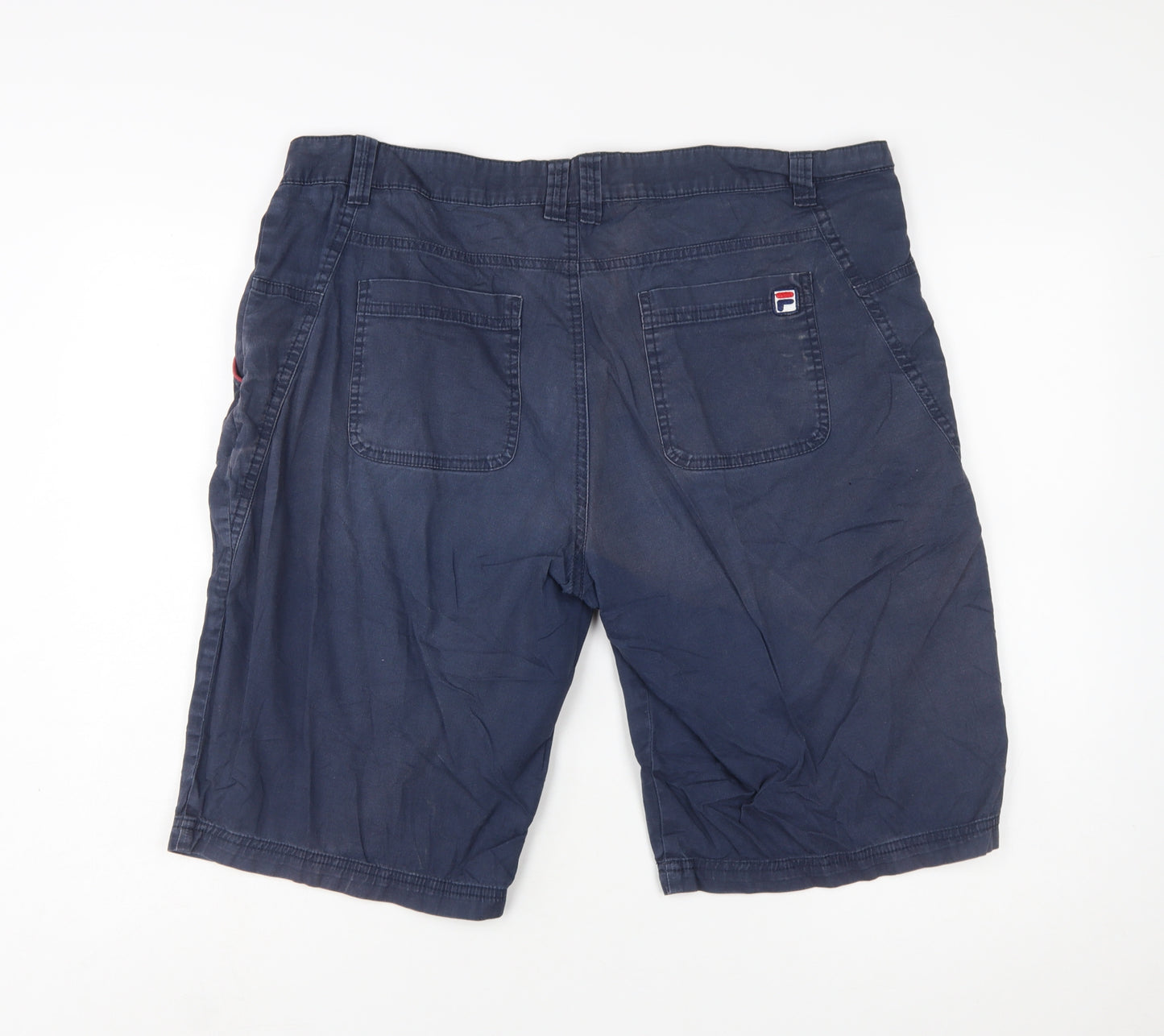 Fila Men's Blue Chino Shorts Size 2XL 44in Waist Casual Summer