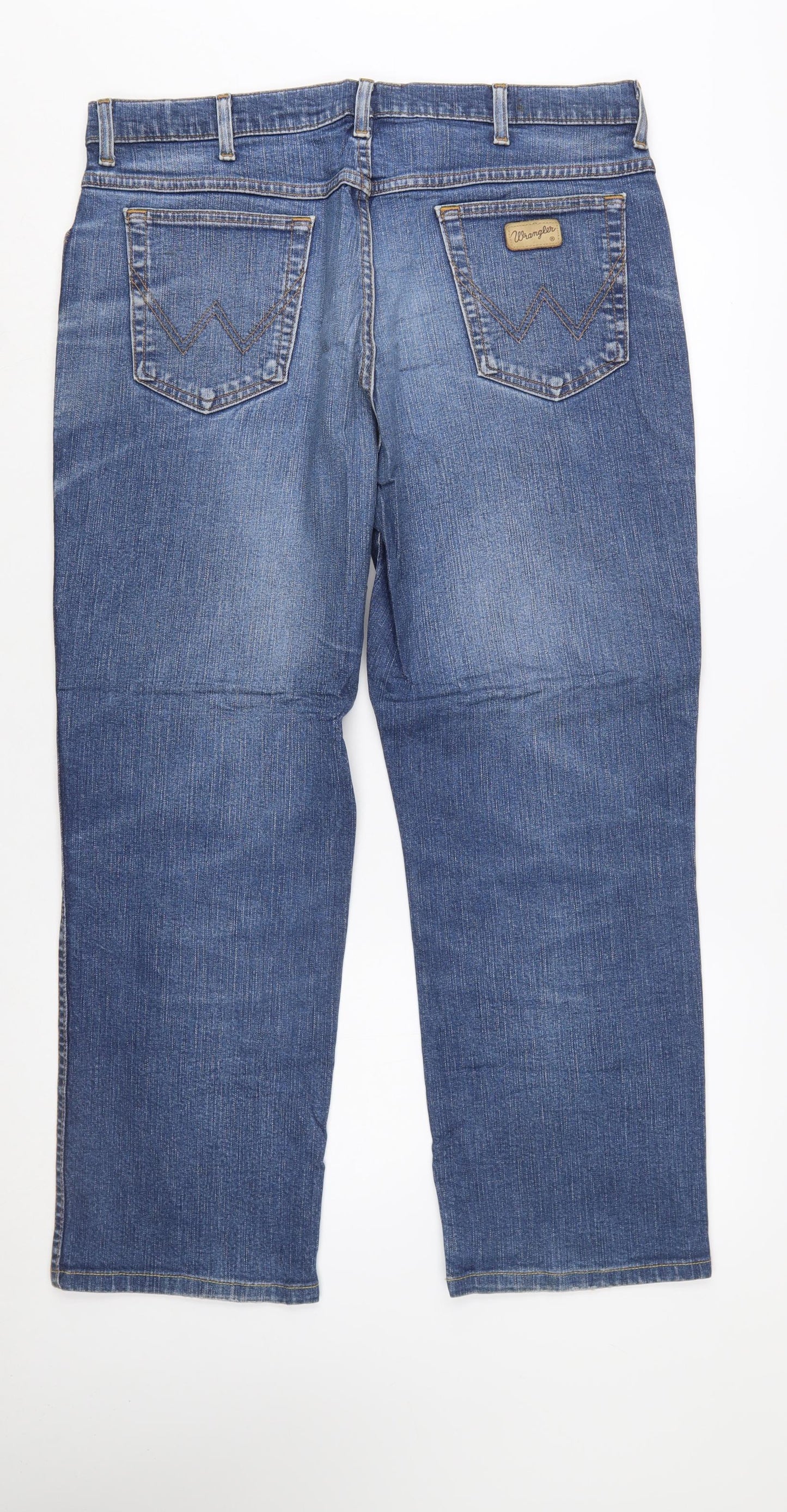Wrangler Men's Blue Texas Regular Fit Straight Denim Jeans W38 L30