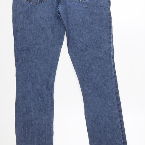 Denizen from Levi's Womens Blue Size 10S Straight Leg Stretch Jeans