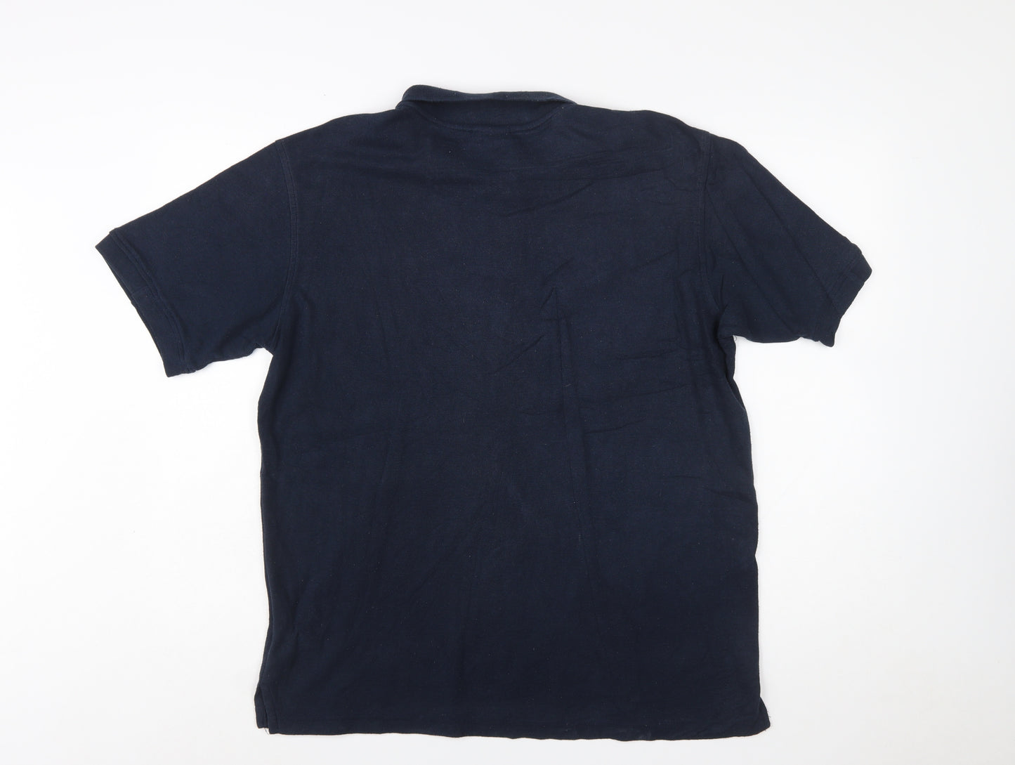 Umbro Men's Blue XL Polo Shirt Classic Sports Logo