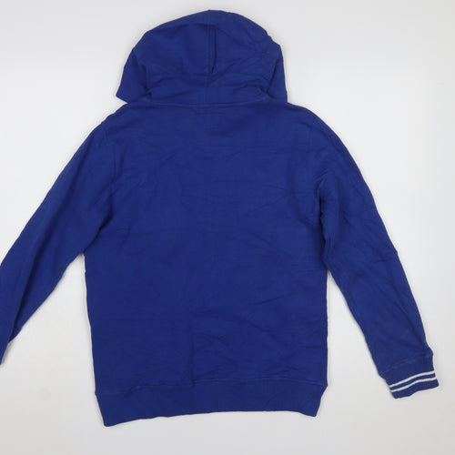 Calvin Klein Jeans Boys Blue Pullover Hoodie M (10/12) Cotton Blend
