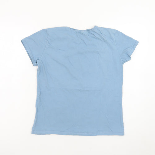 The Simpsons Boys Blue Short Sleeve Graphic T-Shirt Size S