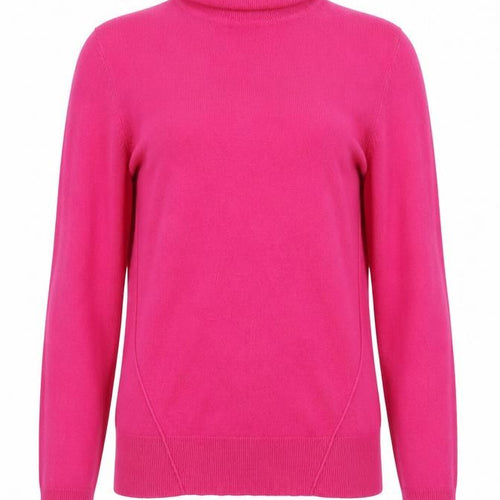 Noisy May Women’s Pink Roll Neck Long Sleeve Jumper Size M