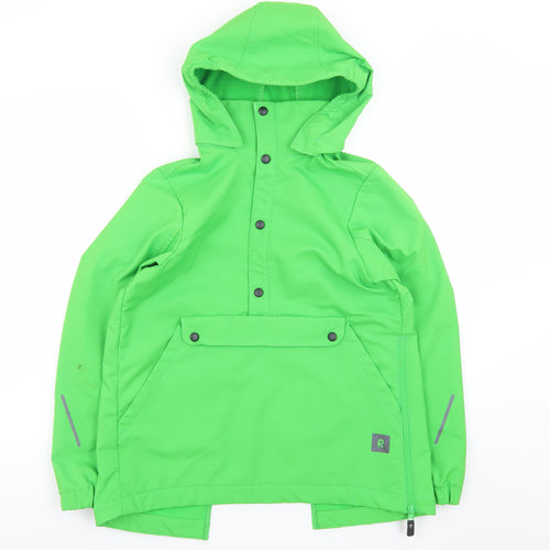 Reima Teens Green Waterproof Hooded Anorak Jacket Size 14