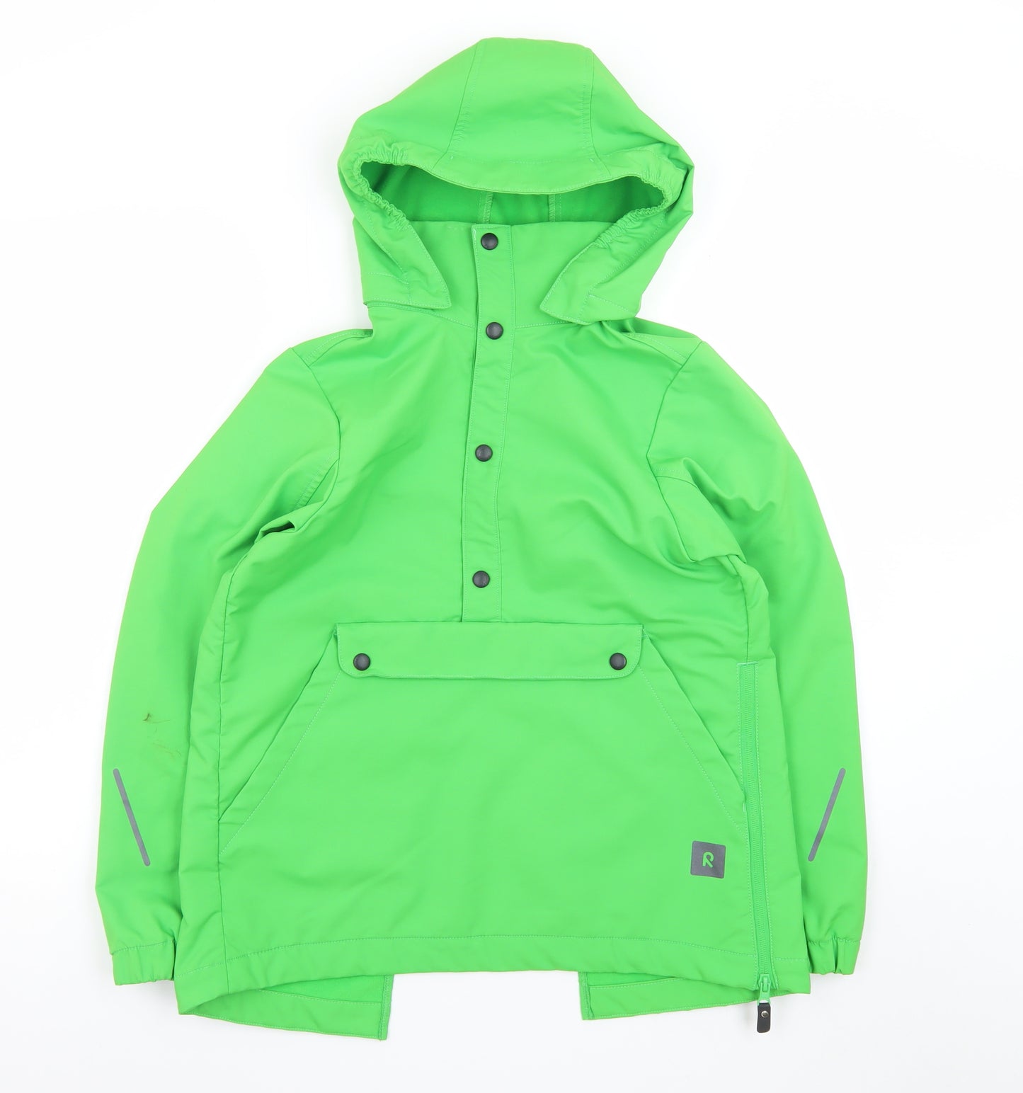 Reima Teens Green Waterproof Hooded Anorak Jacket Size 14