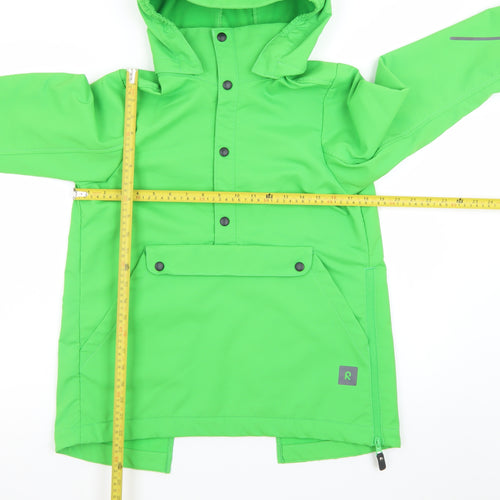 Reima Teens Green Waterproof Hooded Anorak Jacket Size 14