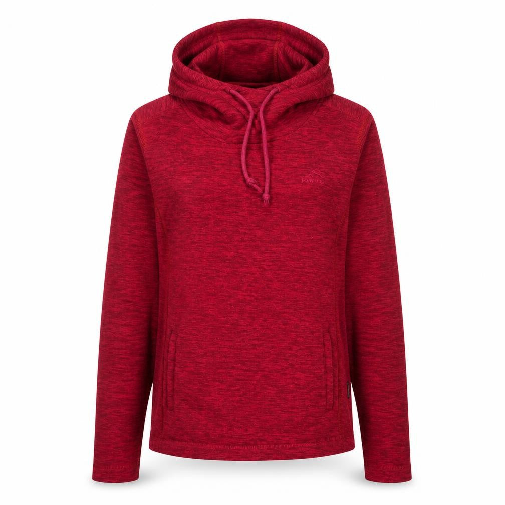Portwest Women’s Red Pullover Hoodie Size 12 Fleece Lined Casual