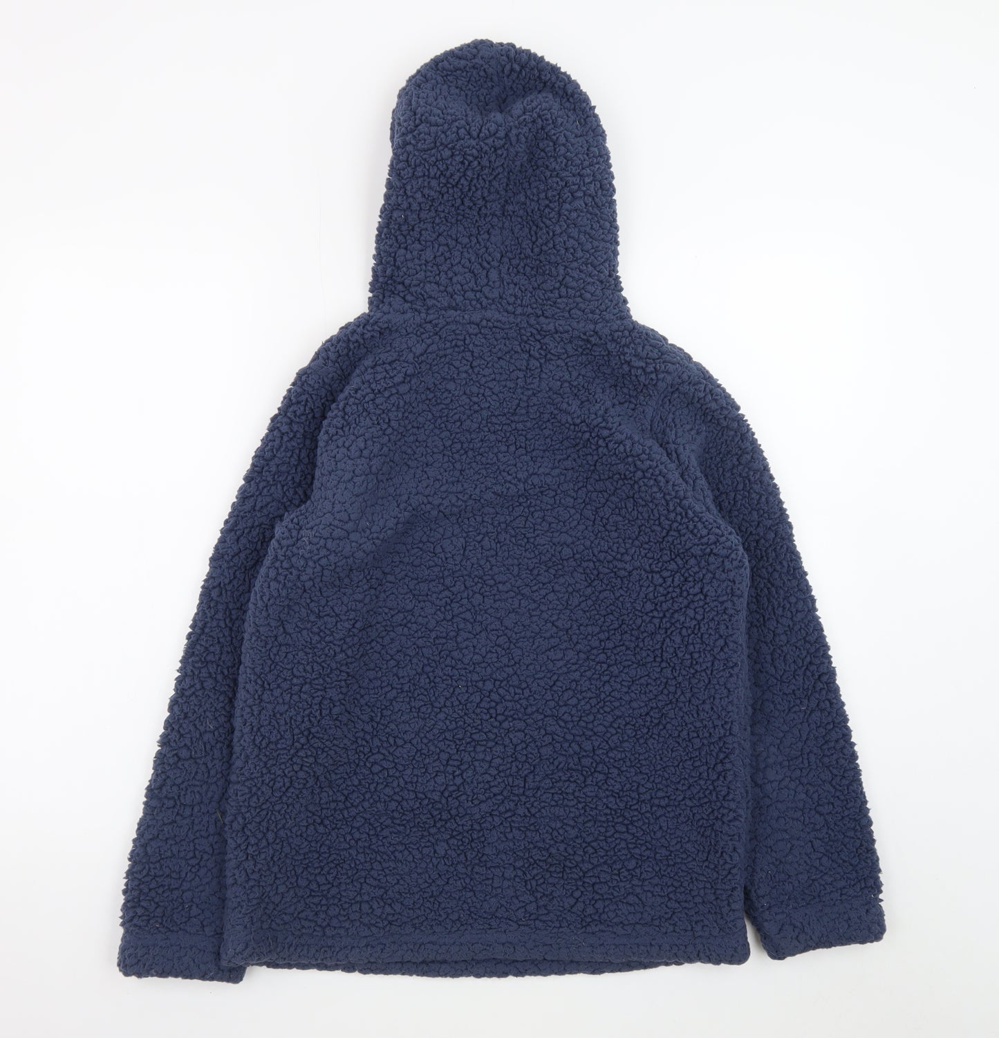 St. Bernard for Dunnes Stores Mens Blue XS Fleece Hoodie Pullover