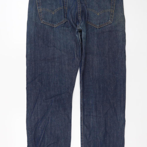 Levi's Premium Men's Blue Straight Leg Denim Jeans W34 L32