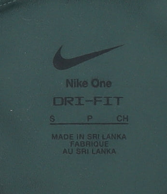 Nike Women Green Dri-FIT Ankle Leggings Size S
