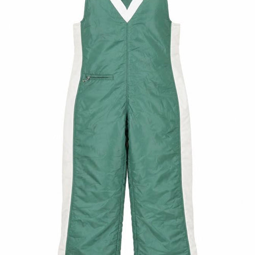 SALP Women Green & White Ski Jumpsuit Size 18 Waterproof Winterwear